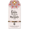 Armband be in love with your life
