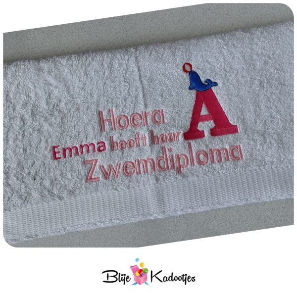 Handdoek - Zwemdiploma A - Afbeelding 3