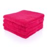 handdoek met naam fuchsia