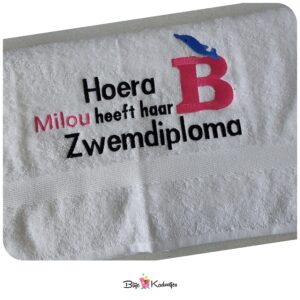 Handdoek - Zwemdiploma B