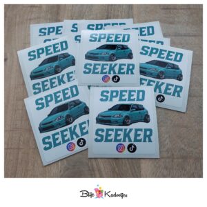 Sticker met logo