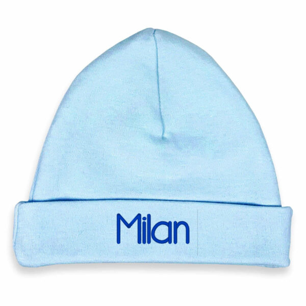Babymutsje Blauw