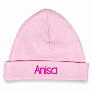 Babymutsje Roze
