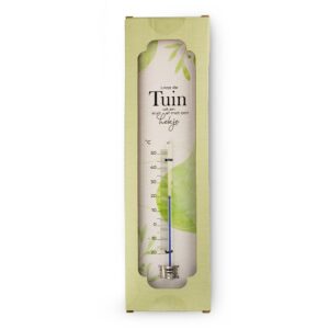 Thermometer - Loop de tuin uit