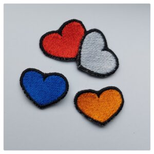 Strijkpatch 4Hartjes NL