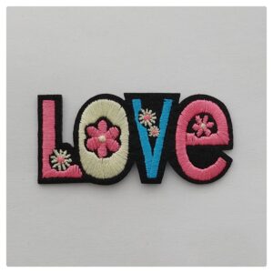 strijkpatch LOVE