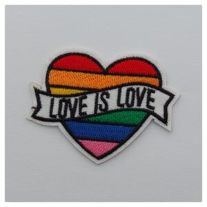 Strijkpatch Love Is Love