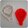 3D-geprinte luchtballon cookie cutter, koekjes uitsteker voor koekjesdeeg en fondant
